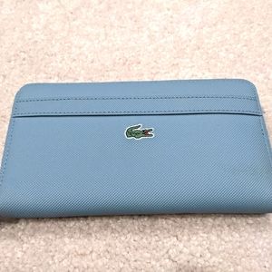 Lacoste zip around wallet